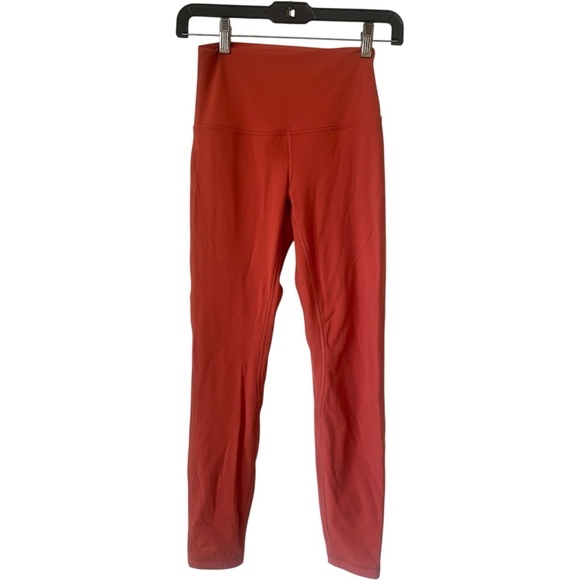 Lululemon Align High-Rise Pant 25” Canyon Orange - Picture 3 of 6